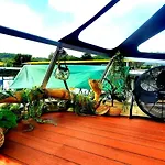 ספינת מלון Houseboat Cosy Et Atypique A Le Zimon *