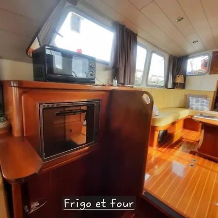 Bateau Zimon-vue Seine-nuit Insolite A Hotel na wodzie *